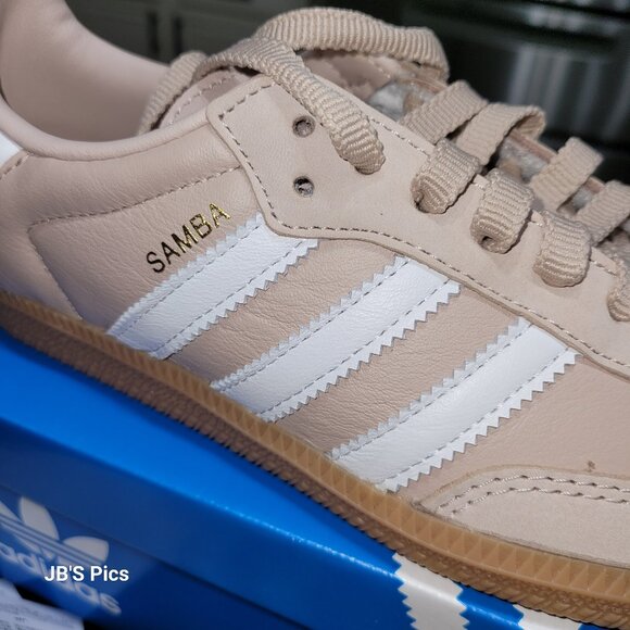 Adidas Originals Samba OG W Wonder Taupe Women IE6523 Women’s Size 7.5 Sneakers - Picture 3 of 15